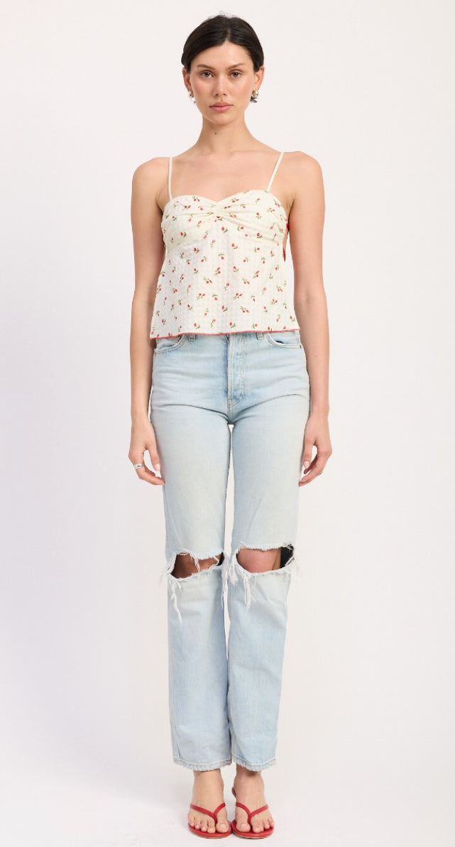 Spello Top - Floral