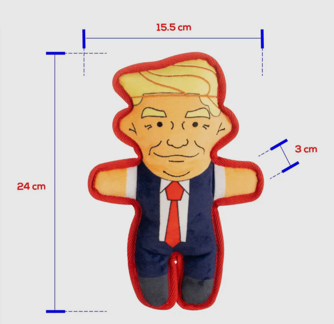 Donald Trump Small Dog Toy