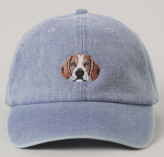Dog Denim Hat
