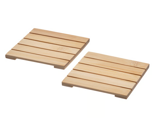 Wooden Deck Coasters 2 Pack